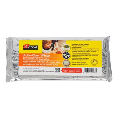 An image of Activa Activ-Clay Natural White Air Dry Clay.