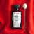 A lifestyle image of Angelus Suede Dye, Red.
