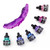 A third image of Daler-Rowney FW Pearlescent Acrylic Inks