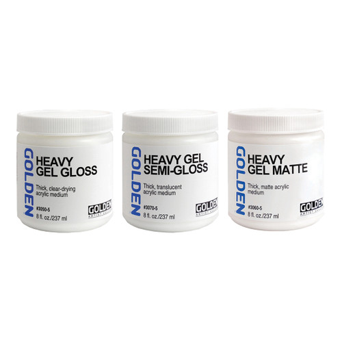 An image of Golden Heavy Gel Acrylic Mediums. 