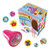 An open image of a House Of Marbles Rainbow Sticker Stamper.