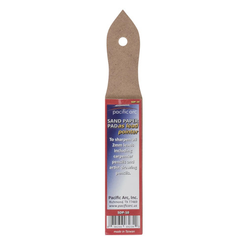 An image of a Pacific Arc Lead Pointer Sandpaper Pad.