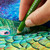 A lifestyle image of a Prismacolor Premier Colored Pencil in use.