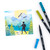 A lifestyle image of Tombow Dual Brush Pens.