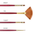 Princeton Series 4000 Synthetic Sable Brushes
