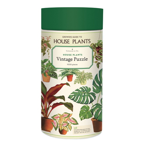 An image of Cavallini House Plants 1000-Piece Puzzle.