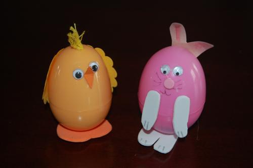 Filler Egg Bunny Kids Easter Craft