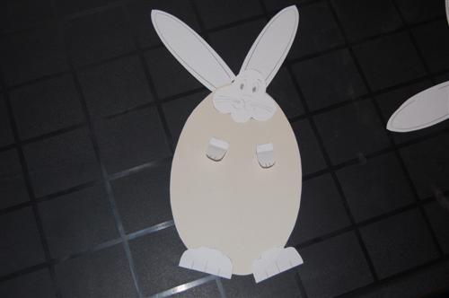 Fuzzy Bunny Kids Easter Craft
